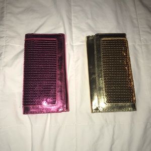 Two wallet handbags
